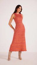 Load image into Gallery viewer, MINK PINK RAPHAEL KNIT MIDI DRESS AMBER
