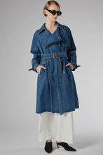 Load image into Gallery viewer, DRICOPER REYA DENIM TRENCH COAT
