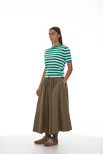 Load image into Gallery viewer, RICOCHET MARIA SKIRT TRUFFLE WITH DRAWCORD