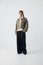 Load image into Gallery viewer, RICOCHET MY MONSTER JACKET KHAKI CHECK