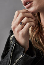 Load image into Gallery viewer, STOLEN GIRLFRIENDS CLUB GOLD BABY CLAW RING AMETHYST