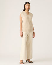 Load image into Gallery viewer, MOS VESPER KNIT VEST STONE