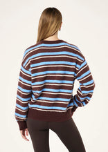 Load image into Gallery viewer, P.E NATION SABLE STRIPE KNIT BOMBER
