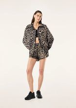 Load image into Gallery viewer, P.E NATION SHEILD JACKET LEOPARD PRINT