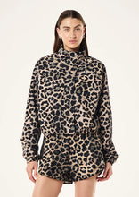 Load image into Gallery viewer, P.E NATION SHEILD JACKET LEOPARD PRINT