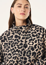 Load image into Gallery viewer, P.E NATION SHEILD JACKET LEOPARD PRINT