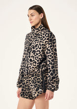 Load image into Gallery viewer, P.E NATION SHEILD JACKET LEOPARD PRINT