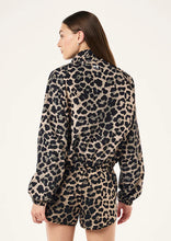 Load image into Gallery viewer, P.E NATION SHEILD JACKET LEOPARD PRINT