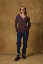 Load image into Gallery viewer, STANDARD ISSUE MERINO V NECK SLOUCHY
