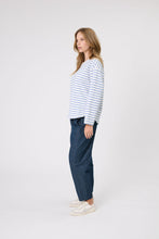 Load image into Gallery viewer, MARLOW SOLO CREW SWEAT POWDER STRIPE