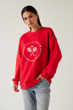 Load image into Gallery viewer, TUESDAY SPORTY SWEAT CHERRY RED