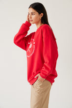 Load image into Gallery viewer, TUESDAY SPORTY SWEAT CHERRY RED