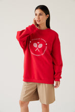Load image into Gallery viewer, TUESDAY SPORTY SWEAT CHERRY RED