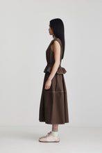 Load image into Gallery viewer, RICOCHET CARA DRESS BROWN