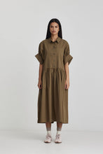 Load image into Gallery viewer, COMING SOON | RICOCHET JONI SHIRT DRESS OLIVE