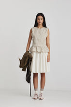 Load image into Gallery viewer, RICOCHET MACHAC SKIRT IVORY