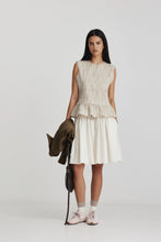 Load image into Gallery viewer, RICOCHET MACHAC SKIRT IVORY