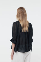Load image into Gallery viewer, GREGORY PEDDLE TOP BLACK