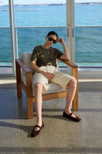 Load image into Gallery viewer, MARLOW SOLEIL KNIT TEE OLIVE