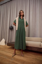 Load image into Gallery viewer, MARLOW STRAND DRESS FOREST