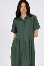 Load image into Gallery viewer, MARLOW STRAND DRESS FOREST