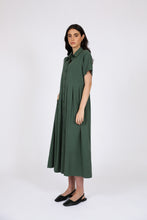 Load image into Gallery viewer, MARLOW STRAND DRESS FOREST
