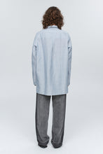 Load image into Gallery viewer, MARLE TAB SHIRT BLEU STRIPE