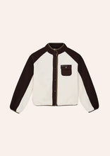 Load image into Gallery viewer, P.E NATION TAKE OVER JACKET COFFEE/WHISPER WHITE