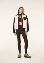 Load image into Gallery viewer, P.E NATION TAKE OVER JACKET COFFEE/WHISPER WHITE