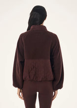 Load image into Gallery viewer, P.E NATION TECHNIQUE QUILTED JACKET MAHOGANY