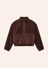 Load image into Gallery viewer, P.E NATION TECHNIQUE QUILTED JACKET MAHOGANY