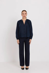 TUESDAY BASE PANTS NAVY SUITING