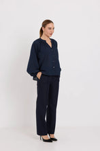 Load image into Gallery viewer, TUESDAY BASE PANTS NAVY SUITING