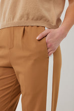 Load image into Gallery viewer, TUESDAY BOBBIE PANT CARAMEL/WHITE