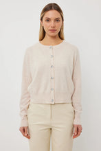 Load image into Gallery viewer, TUESDAY ANNIE CARDI OATMEAL CASHMERE