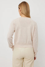 Load image into Gallery viewer, TUESDAY ANNIE CARDI OATMEAL CASHMERE