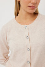 Load image into Gallery viewer, TUESDAY ANNIE CARDI OATMEAL CASHMERE
