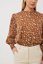 Load image into Gallery viewer, TUESDAY CASINO TOP SMUDGE PRINT