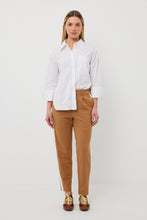 Load image into Gallery viewer, TUESDAY BOBBIE PANT CARAMEL/WHITE