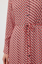 Load image into Gallery viewer, TUESDAY NICOLA DRESS REFLECTION PRINT