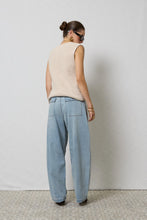 Load image into Gallery viewer, DRICOPER TAILORED COASTAL BLUE CARGO PANTS