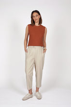 Load image into Gallery viewer, MARLOW TERRA KNIT TANK RUST