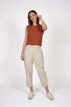 Load image into Gallery viewer, MARLOW TERRA KNIT TANK RUST