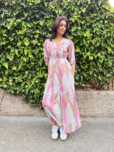 Load image into Gallery viewer, TUESDAY MONACO DRESS PATCHWORK