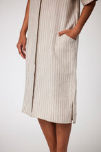 Load image into Gallery viewer, MARLOW SHADOW LINEN DRESS
