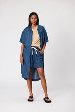 Load image into Gallery viewer, MARLOW CHAMBRAY SHIRT DRESS
