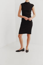 Load image into Gallery viewer, CHAOS & HARMONY THEA FLAT BLACK CROC