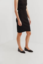 Load image into Gallery viewer, CHAOS & HARMONY THEA FLAT BLACK CROC