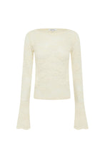 Load image into Gallery viewer, ROWIE TONYA ROSE LACE TOP