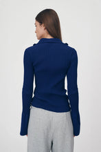 Load image into Gallery viewer, ROWIE TRAVIS ZIP KNIT TOP
